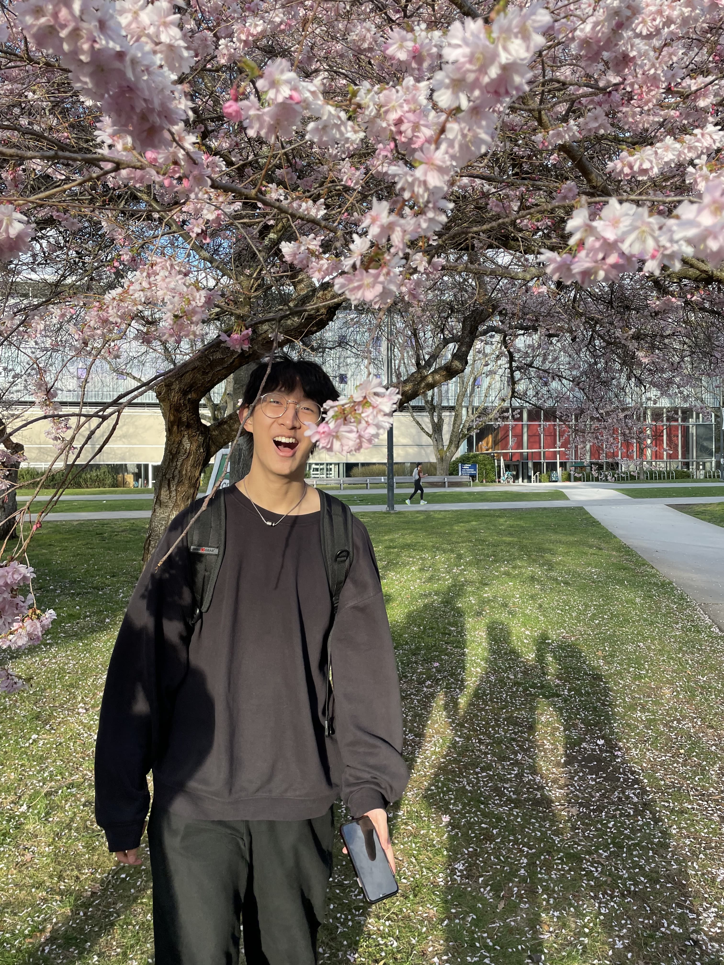 Picture of Leo Shang in the Wilderness (UBC)
