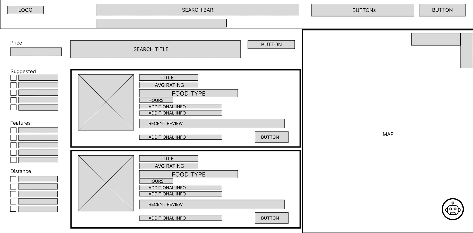 Low Fidelity Design 1